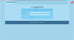 Desktop Screenshot of logements.airfrance.progicilia.fr